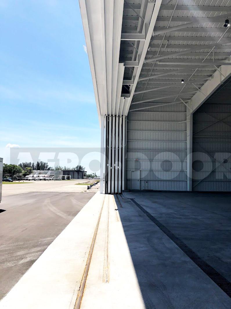 soffit closure hangar door