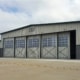 hangar door windows